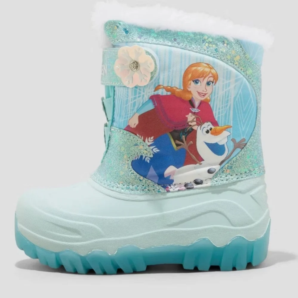Disney Frozen Blue Light Up Snow Boots